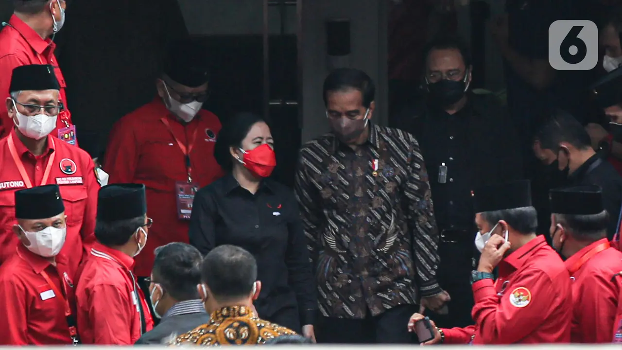 FOTO: Keakraban Presiden Jokowi dengan Para Kader PDIP