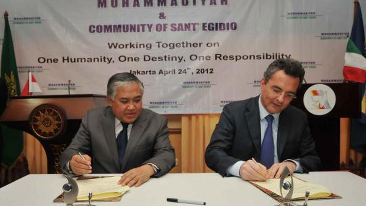 Muhammadiyah dan Community of San Egidio sepakati perdamaian