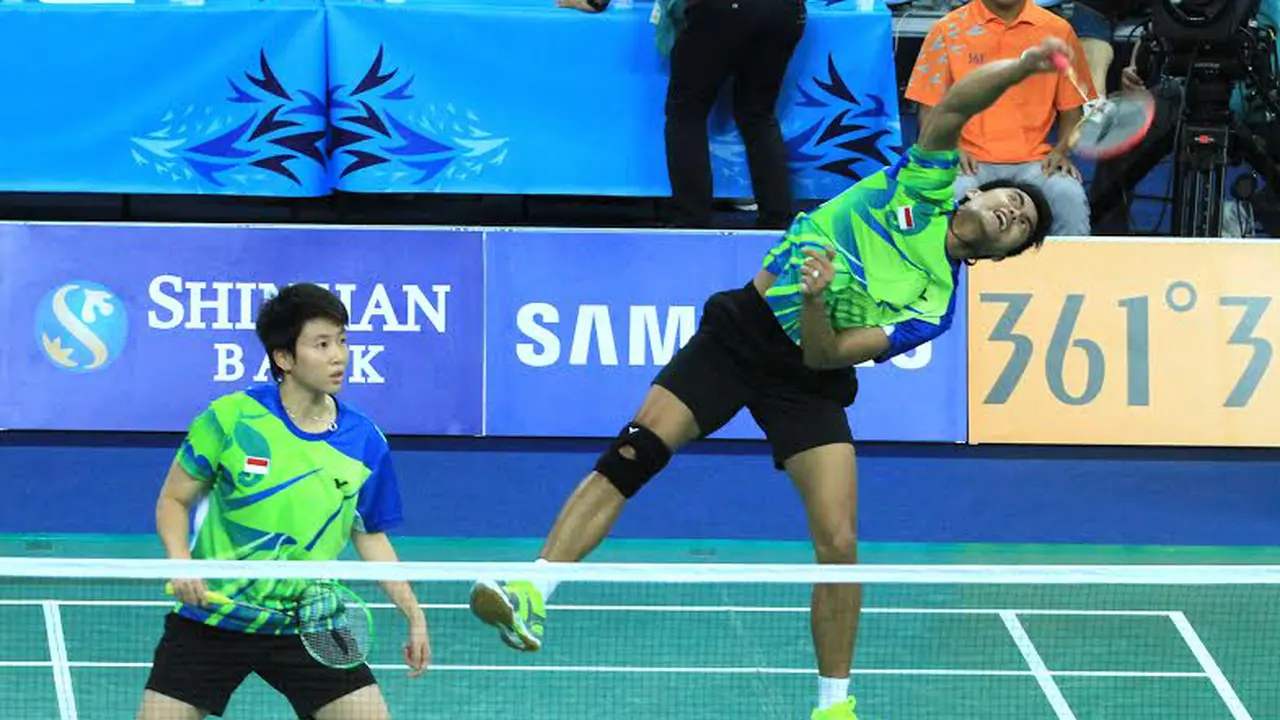 Ganda Campuran Indonesia ke Perempat Final Asian Games