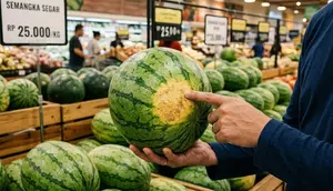 Arti Bercak Kuning pada Semangka, Bisa Jadi Penentu Buah yang Sebaiknya Dipilih