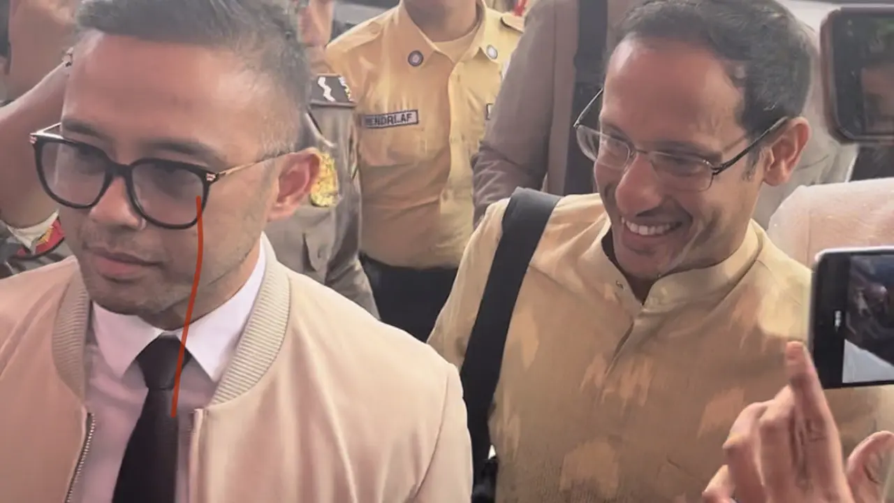 Mantan Mendikbudristek Nadiem Makarim Memenuhi Panggilan KPK