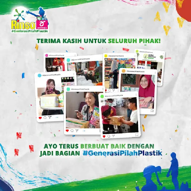 Rinso #GenerasiPilahPlastik X Anteraja