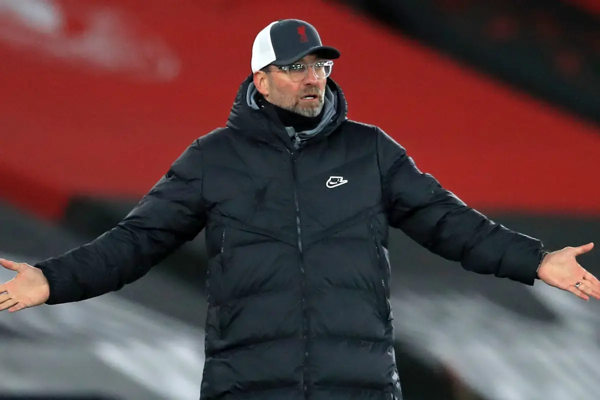 Ragam Ekspresi Jurgen Klopp Saat Liverpool Dikalahkan Southampton