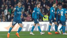 Gelandang Real Madrid, Marco Asensio. (AP Photo/Miguel Morenatti)