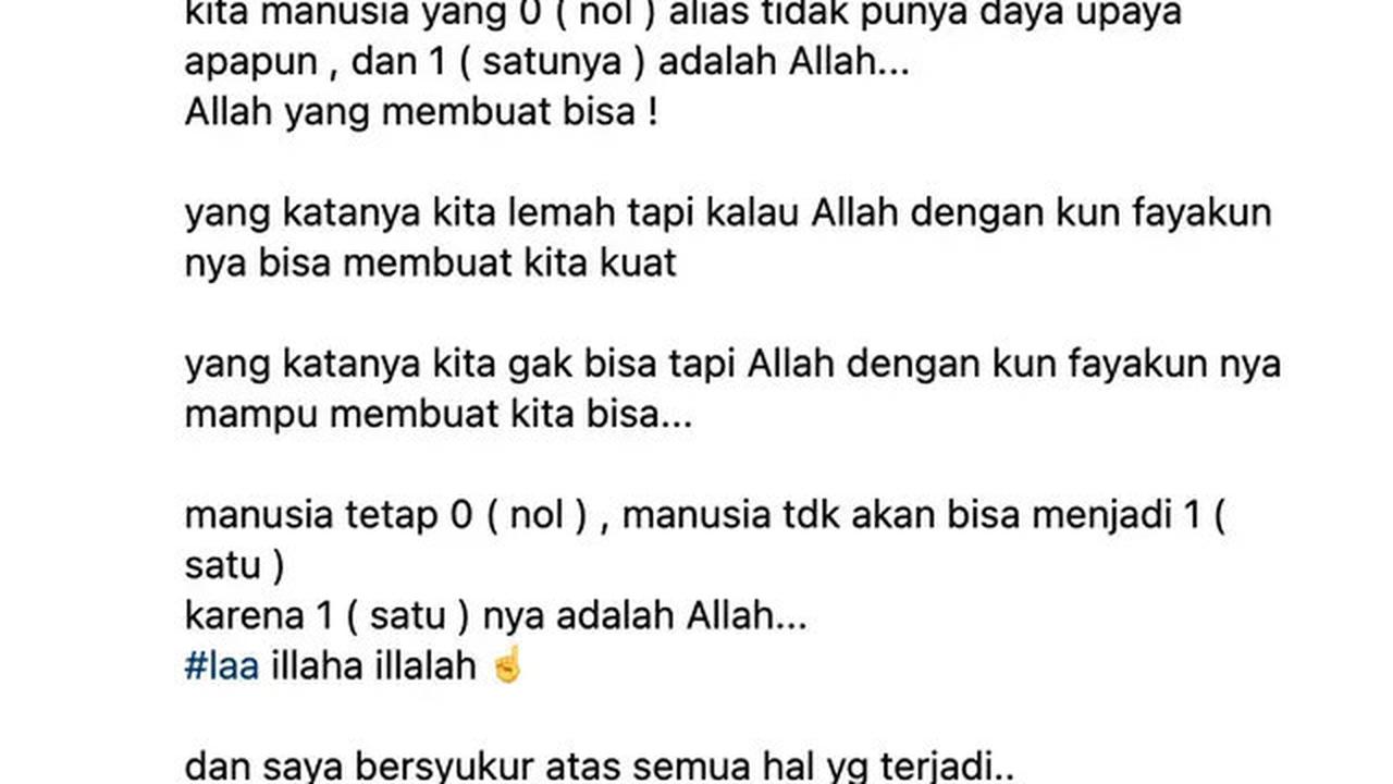 Umi Pipik Buka 2025 Bersama Kenangan 11 Tahun Uje Meninggal: Besi Ditempa dan Dibakar Agar Jadi Pisau