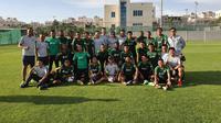Timnas Indonesia di Yordania. (PSSI)