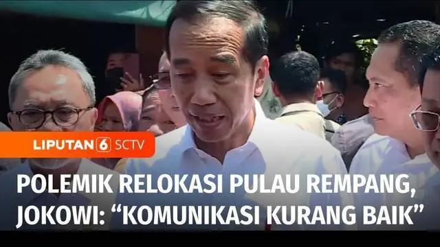 Pascabentrok antara pengunjuk rasa dengan aparat di depan Kantor BP Batam terkait polemik relokasi warga Pulau Rempang. Kapolda, Danrem, dan Kabinda Kepri menjenguk sejumlah korban yang dirawat di rumah sakit. Sementara itu Presiden Jokowi menilai be...