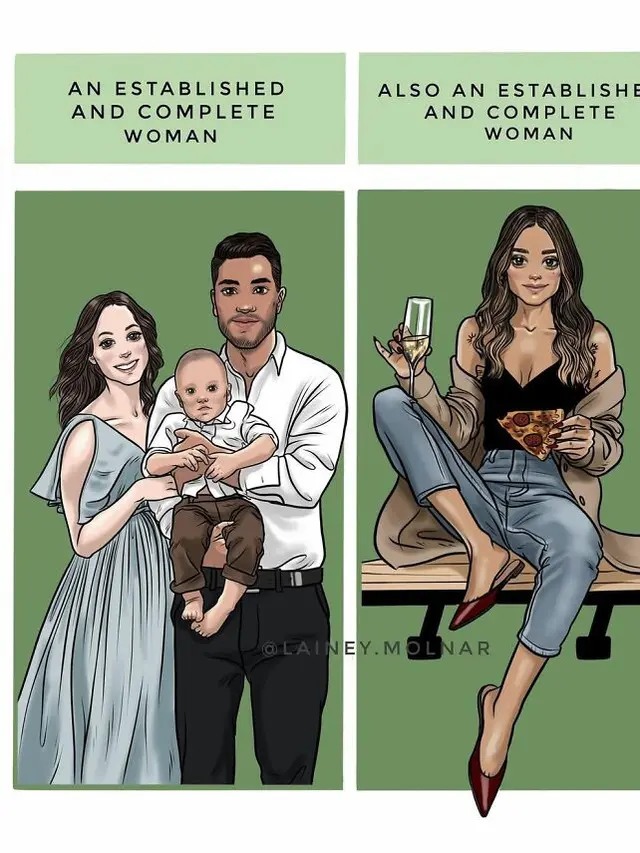 ilustrasi hidup perempuan