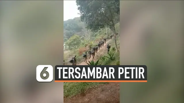 tersambar petir