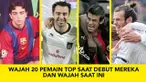 Video wajah pemain sepak bola saat pertama debut mereka hingga wajah saat ini, Salah satunya Cristiano Ronaldo awal debutnya pada 14 Agustus 2002 diklub Sporting.