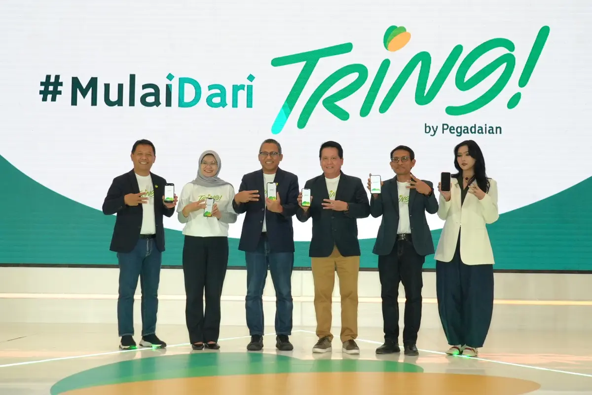 BRI Group Luncurkan TRING! by Pegadaian, Super App Emas Digital untuk Perluas Inklusi Keuangan