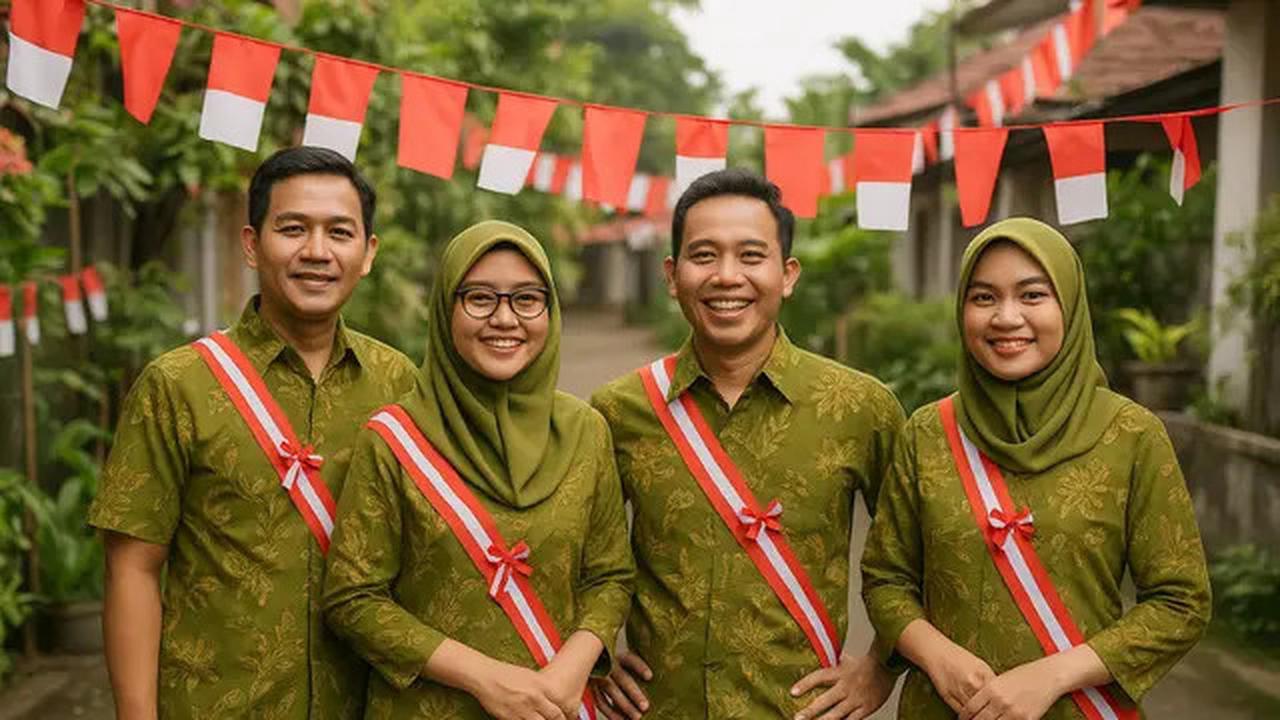 10 Warna Baju Batik yang Cocok untuk Panitia 17-an di Kampung, Bisa Jadi Referensi