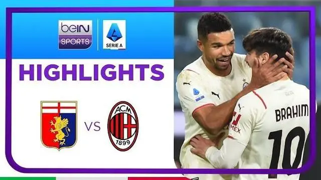 VIDEO Liga Italia: AC Milan Menang! Zlatan Ibrahimovic dan Junior Messias Buat Kiper Genoa Tak Berdaya
