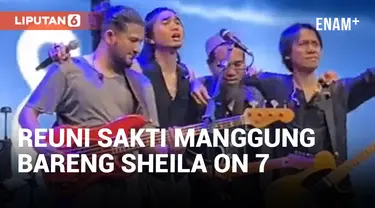 Momen Reuni Sheila On 7 Bareng Sakti saat Konser di Yogyakarta Bikin Haru Penonton