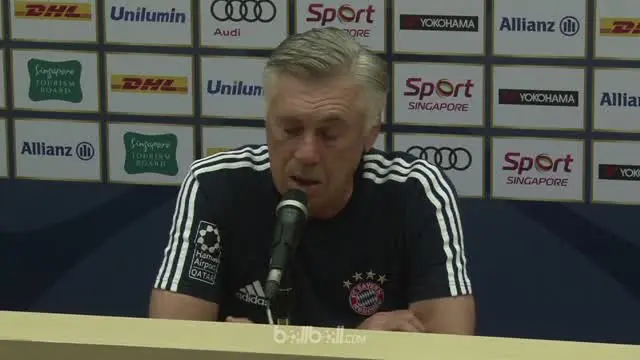 Berita video tanggapan Pelatih Bayern Munchen, Carlo Ancelotti, soal ketertarikan Inter Milan terhadap pemainnya, Arturo Vidal.