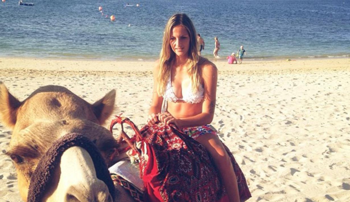 Karolina Pliskova telah memenangi empat gelar juara tunggal putri dan empat gelar ganda turnamen WTA. (Bola.com/Instagram/Karolina) 