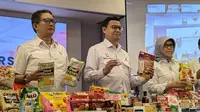 Kepala BPOM Taruna Ikrar mengatakan berdasarkan pengawasan pangan di 1.190 sarana, 31,6 persennya tidak memenuhi ketentuan dan 68,4 persennya memenuhi ketentuan. (Dok Liputan6.com/Ade Nasihudin)