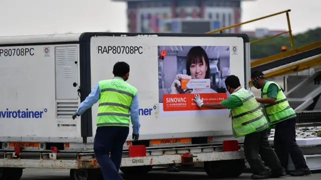 Bahan Baku Vaksin Sinovac Tiba di Indonesia
