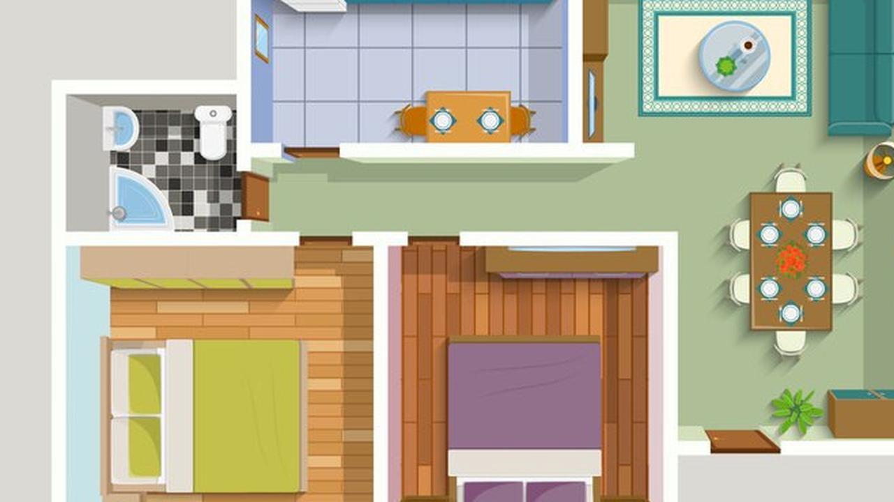 Denah Rumah Minimalis 2 Kamar 6x8, Solusi Hunian Nyaman di Lahan Terbatas