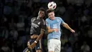 Jude Bellingham keluar menjadi pahlawan lewat gol sundulannya di menit ke-81.  (AP Photo/Lalo R. Villar)