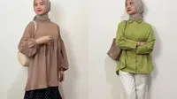 Gaya fesyen Ramadhan untuk hadiri bukber. (Dok: TikTok @nrfnkamila)