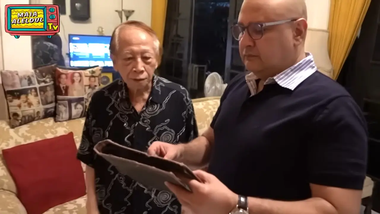 Intip Interior Ruang Tamu Rumah Maia Estianty di Surabaya/Youtube Maia Aleldul TV
