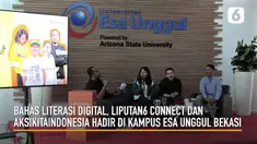 Asyik ada Kak AUL! Diskusi fun tapi tetep daging.. Di mana lagi kalau bukan sesi Liputan6 Connect bareng @AksiKitaIndonesia di Universitas Esa Unggul Harapan Indah, Bekasi, yang berlangsung seru dan penuh insight!