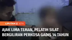 Polisi menggerebek rumah pelatih perguruan silat karena diduga bergiliran bersama rekannya mencabuli seorang gadis berusia 14 tahun. Tiga orang terduga pelaku ditangkap, tiga lainnya kabur dan masih diburu polisi.