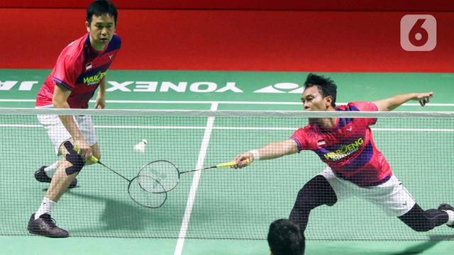 Penampilan The Daddies di Laga Awal Indonesia Masters 2023