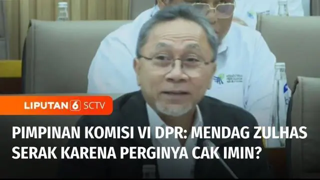 Komisi VI DPR RI menggelar rapat kerja bersama Kementerian Perdagangan di Gedung DPR Senayan, Jakarta. Saat pemaparan, Menteri Perdagangan, Zulkifli Hasan memohon maaf, karena suaranya serak, akibat terkena infeksi saluran pernapasan akut.