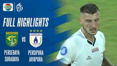 Berita Video, Highlights BRI Liga 1 2021/2022 antara Persebaya Surabaya Vs Persipura Jayapura