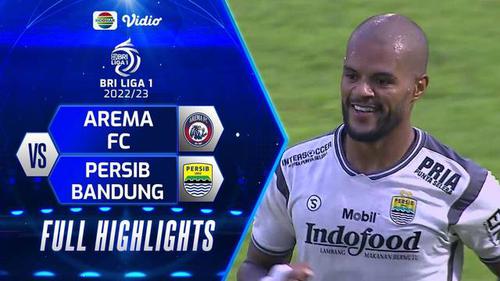 VIDEO: Highlights BRI Liga 1, Persib Bandung Raih Kemenangan di Kandang Arema FC