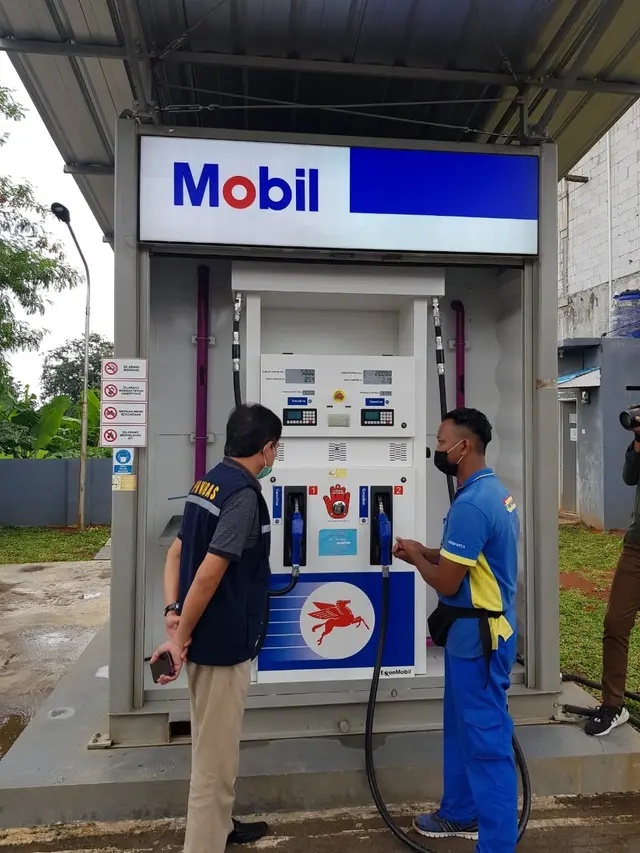 Penuhi Tugas Pengawasan dan Pengaturan BPH Migas Meninjau Langsung SPBU mini Exxonmobil