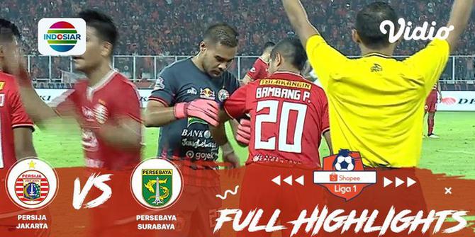 VIDEO: Highlights Liga 1 2019, Persija Vs Persebaya 1-2