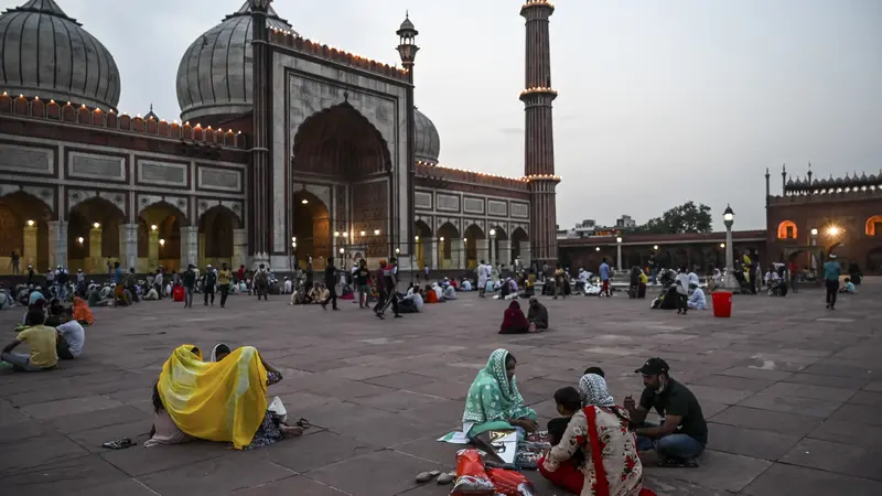 Ramadhan 2021, Begini Suasana Masjid Jama di New Delhi