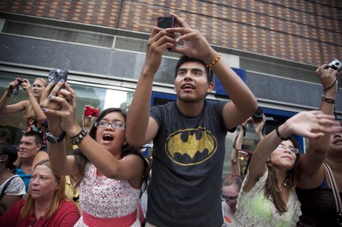Pemutaran perdana film The Dark Knight Rises