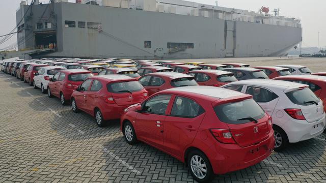 Honda Brio produksi karawang resmi dikirim ke Filipina