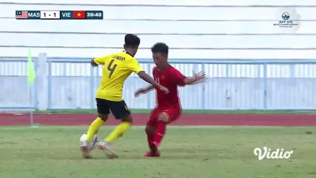 Berita video highlight Malaysia mengalahkan Vietnam 3-1 pada semifinal Piala AFF U-15 2019, Rabu (7/8/2019).