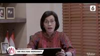 Menkeu Sri Mulyani Indrawati bacakan Surat Kartini di Anugerah Perempuan Hebat Indonesia 2021. (Liputan6.com)
