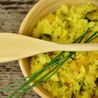 Ilustrasi cara, membuat nasi kuning. (Photo by congerdesign on Pixabay)