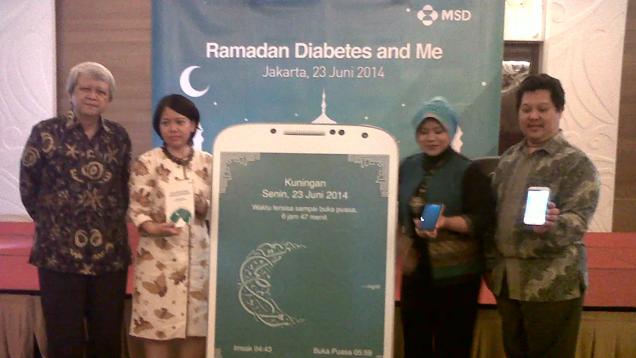 Aplikasi Android Ini Bantu Diabetesi saat Puasa
