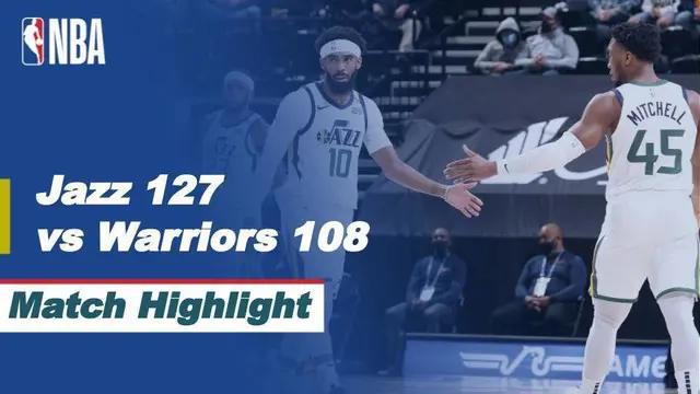 VIDEO: Stephen Curry Lampaui Torehan Legenda NBA saat Golden State Warriors Takluk dari Utah Jazz