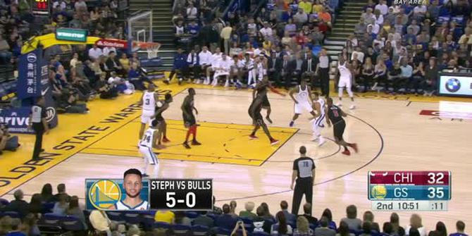 VIDEO: Game Recap NBA 2017-2018, Warriors 143 Vs Bulls 94