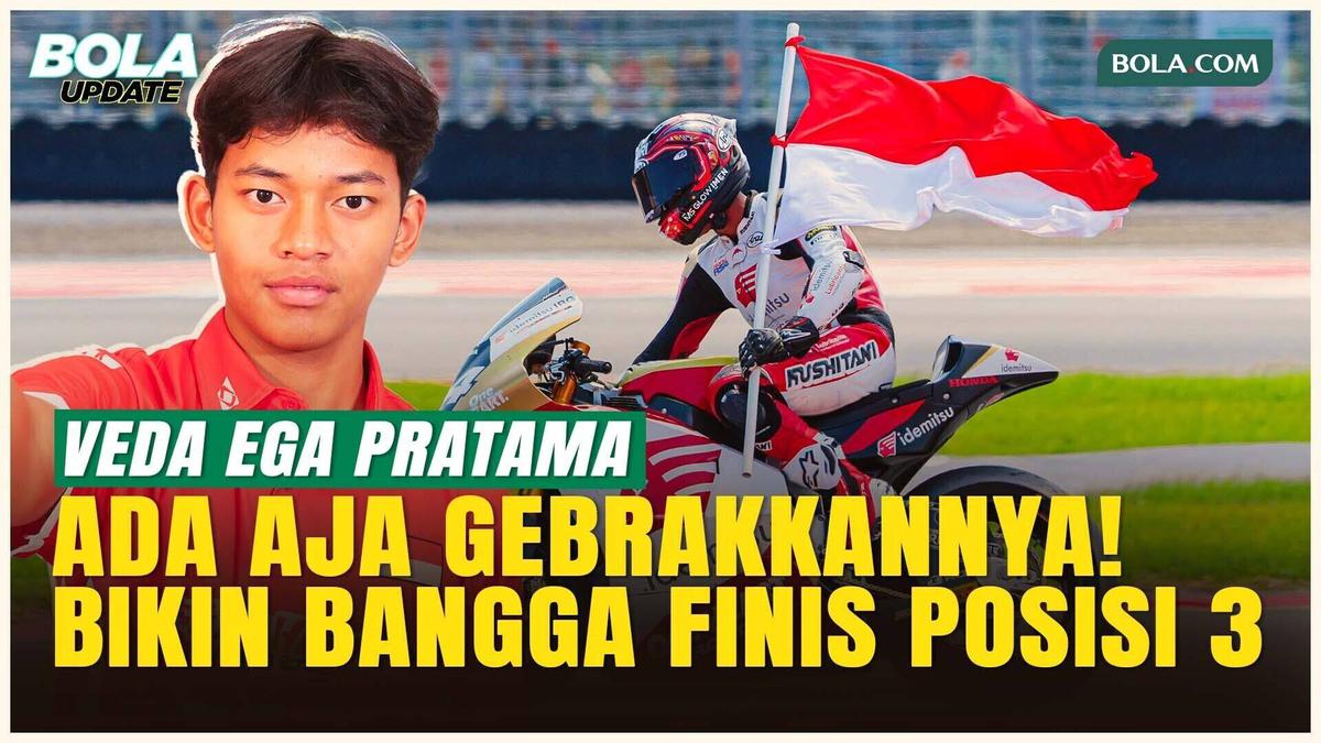 5 Fakta Spektakuler di Balik Podium Perdana Veda Ega Pratama di Moto3
