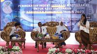 Talk show Peningkatan Indeks Literasi Masyarakat (PILM) Kabupaten Pohuwato. (Liputan6.com/ Ist)