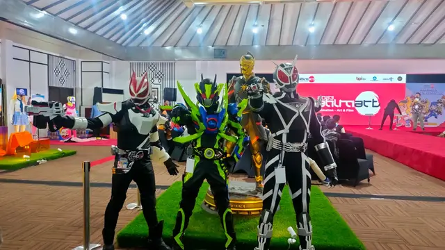 Parade Cosplay di ANIMART Indonesia 2023