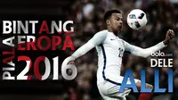 Gelandang andalan Inggris diprediksi akan bersinar di Piala Eropa 2016 berkat gol-gol cantik dan assistnya yang bersama Tottenham Hotspur.