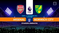 Arsenal vs Norwich City (Liputan6.com/Abdillah)