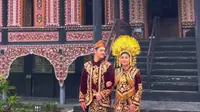 Potret Awkarin dan Abyakta Pakai Baju Adat Minangkabau, Cerita Sentuh Hati Netizen