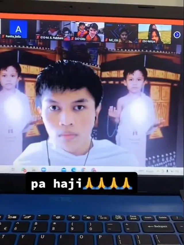 7 Potret Kocak Ospek Online Bertema Mengulang Foto Masa Kecil Ini Bikin Senyum